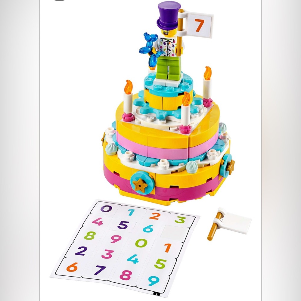 LEGO Iconic Birthday Set (40382) RETIRED, NEW & sealed w/ Minifigure - Picture 2 of 7